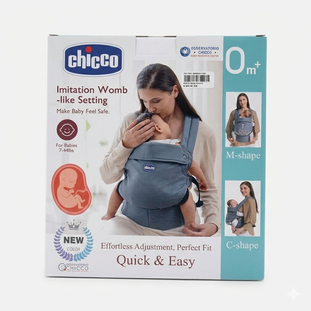 Chicco Erqonomik Körpə Daşıyıcısı (Kenquru) – 0-20 kq, M-Formalı Körpə Daşıyan